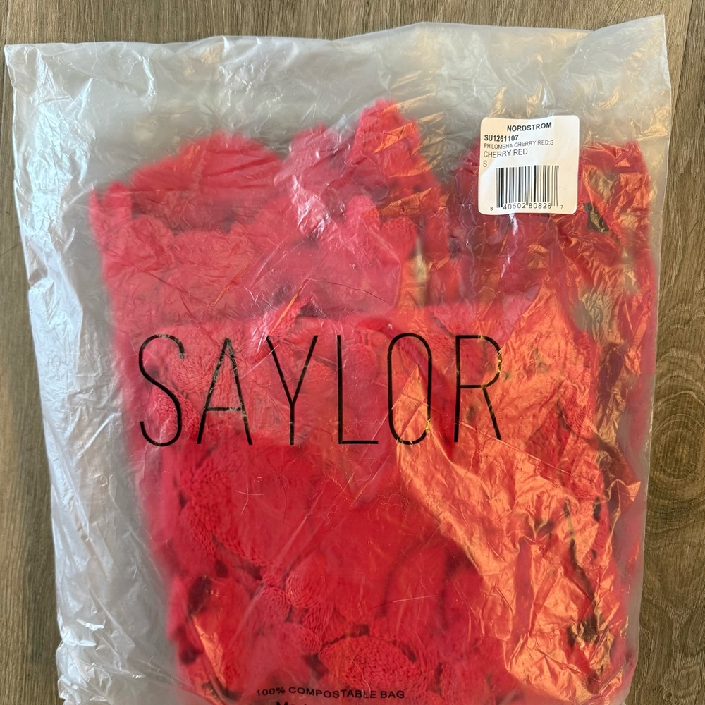 Saylor Philomena Lace Strapless Midi Dress - Picture 5 of 5